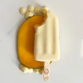 MiniPop Mangue Chocolat blanc